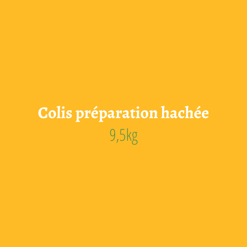 Colis préparation hachée