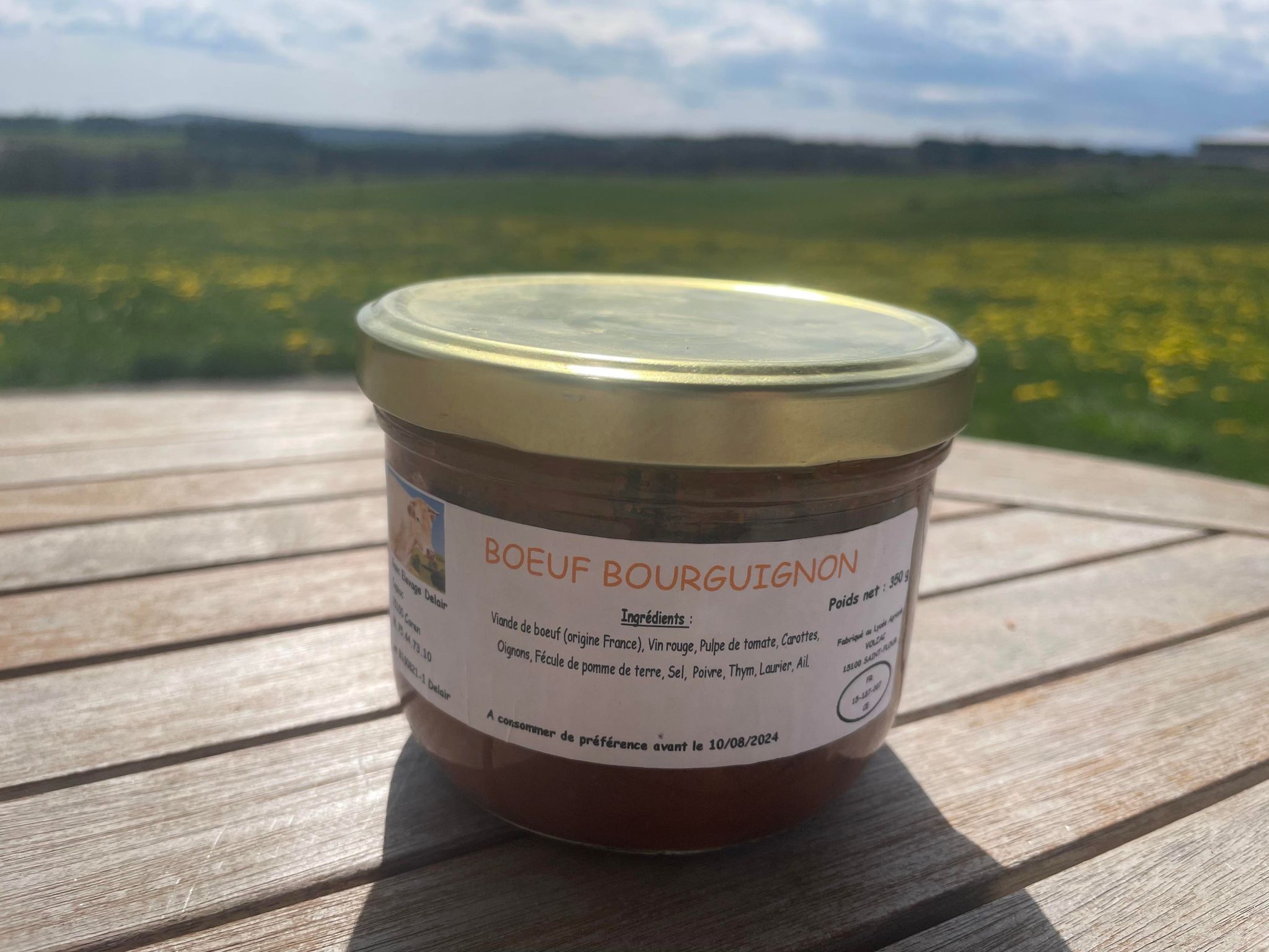 Boeuf bourguignon 350gr